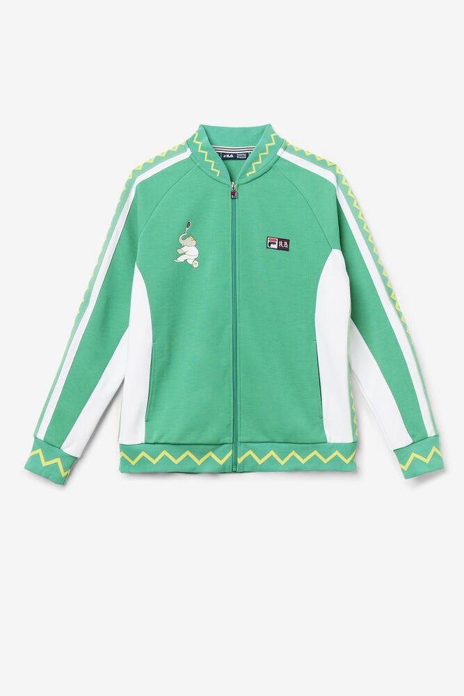 Fila Jacket X Rb Babar Iggy Womens Green - India XZM-430259